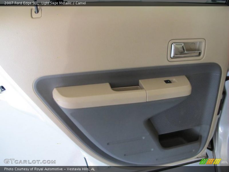 Light Sage Metallic / Camel 2007 Ford Edge SEL