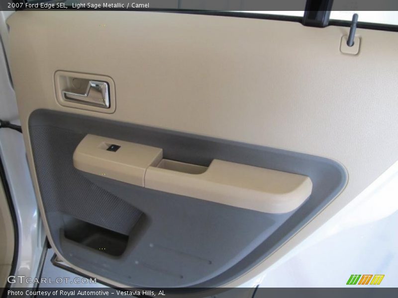 Light Sage Metallic / Camel 2007 Ford Edge SEL