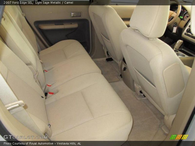 Light Sage Metallic / Camel 2007 Ford Edge SEL