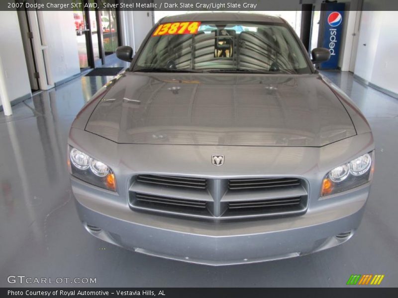 Silver Steel Metallic / Dark Slate Gray/Light Slate Gray 2007 Dodge Charger SXT AWD