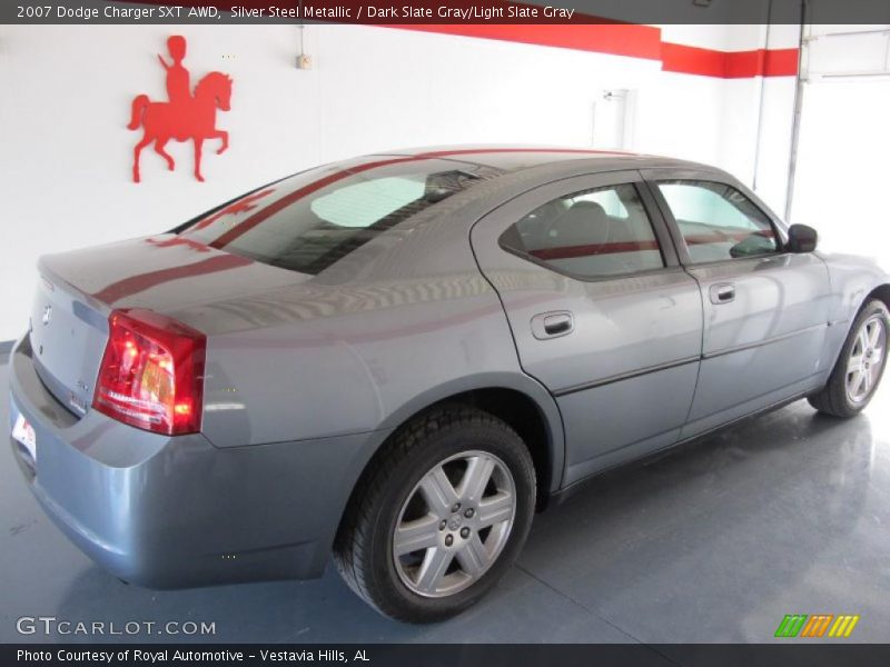 Silver Steel Metallic / Dark Slate Gray/Light Slate Gray 2007 Dodge Charger SXT AWD