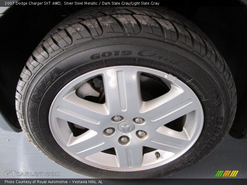 Silver Steel Metallic / Dark Slate Gray/Light Slate Gray 2007 Dodge Charger SXT AWD