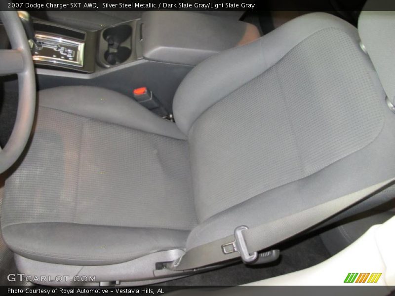 Silver Steel Metallic / Dark Slate Gray/Light Slate Gray 2007 Dodge Charger SXT AWD