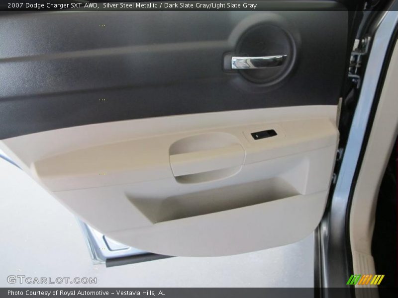 Silver Steel Metallic / Dark Slate Gray/Light Slate Gray 2007 Dodge Charger SXT AWD