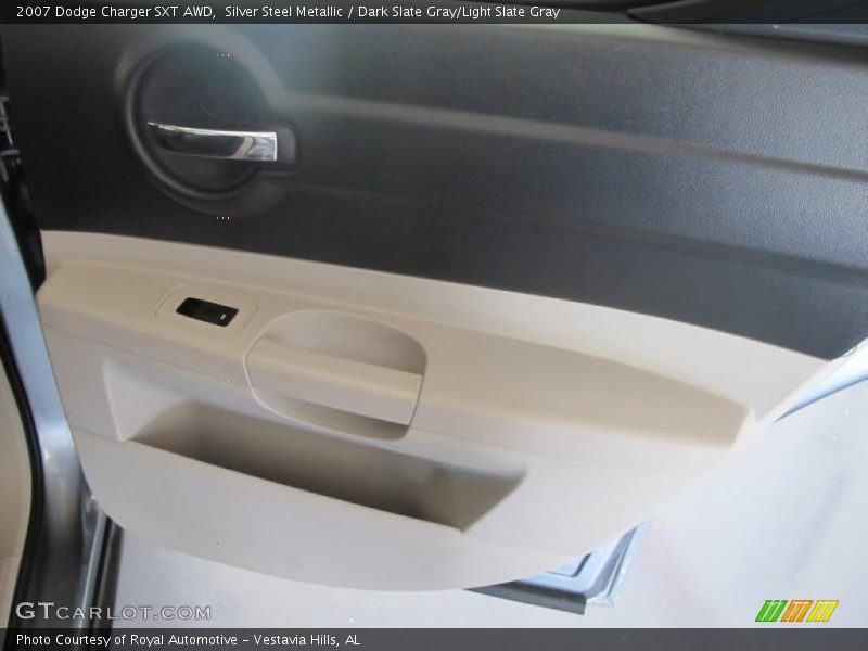 Silver Steel Metallic / Dark Slate Gray/Light Slate Gray 2007 Dodge Charger SXT AWD