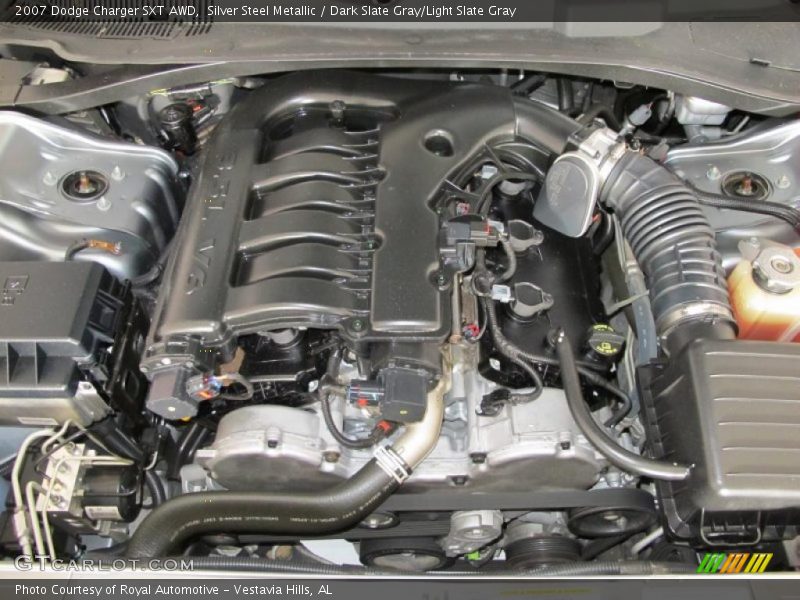 Silver Steel Metallic / Dark Slate Gray/Light Slate Gray 2007 Dodge Charger SXT AWD