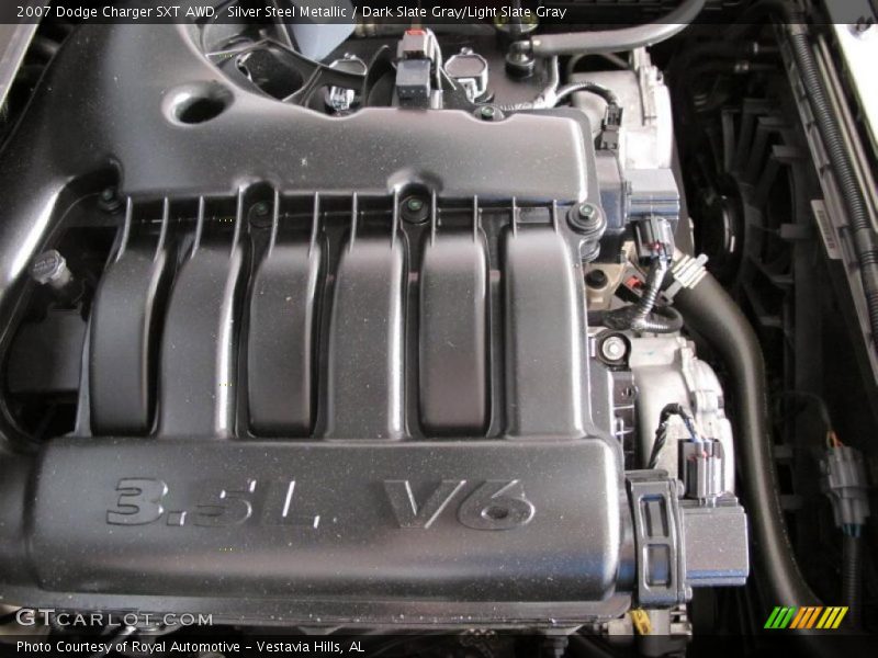 Silver Steel Metallic / Dark Slate Gray/Light Slate Gray 2007 Dodge Charger SXT AWD