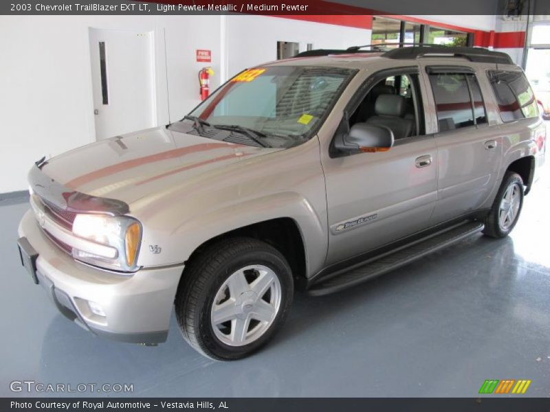 Light Pewter Metallic / Medium Pewter 2003 Chevrolet TrailBlazer EXT LT