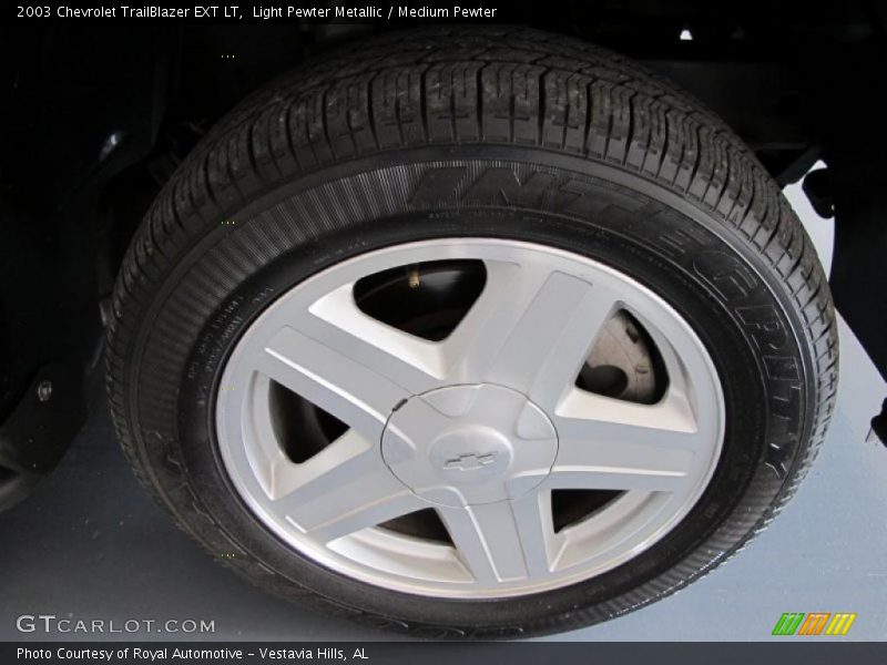 Light Pewter Metallic / Medium Pewter 2003 Chevrolet TrailBlazer EXT LT
