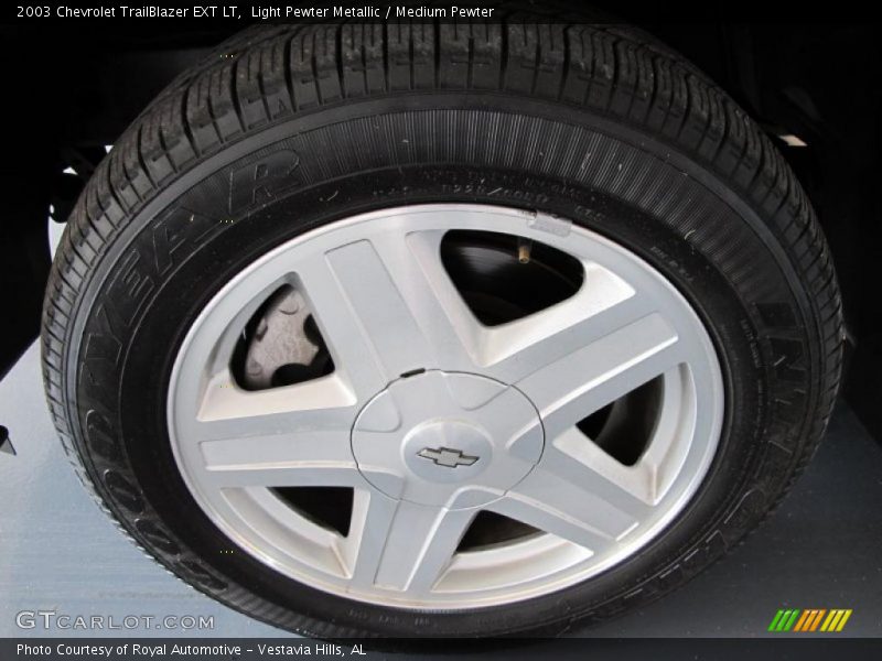 Light Pewter Metallic / Medium Pewter 2003 Chevrolet TrailBlazer EXT LT