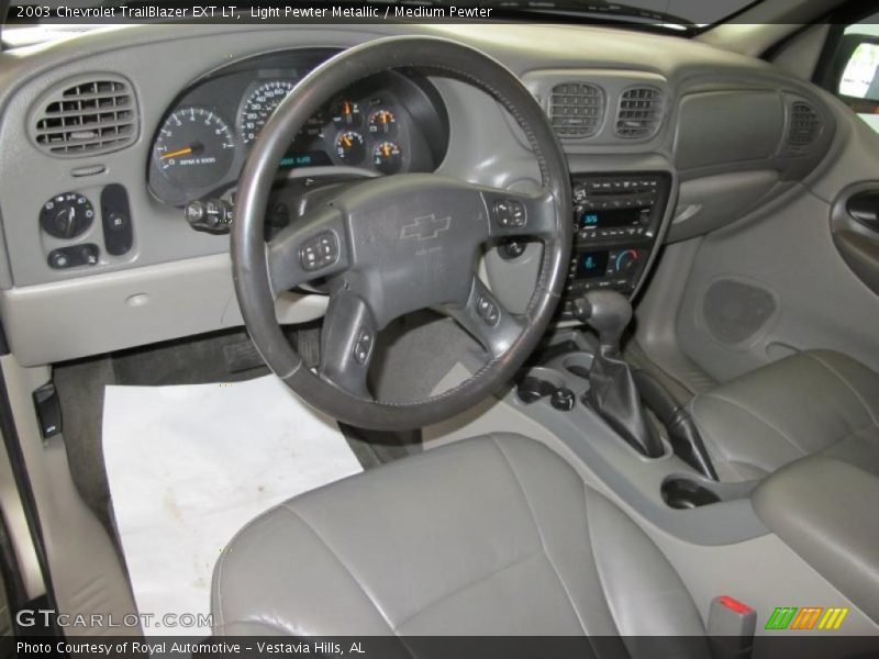 Light Pewter Metallic / Medium Pewter 2003 Chevrolet TrailBlazer EXT LT