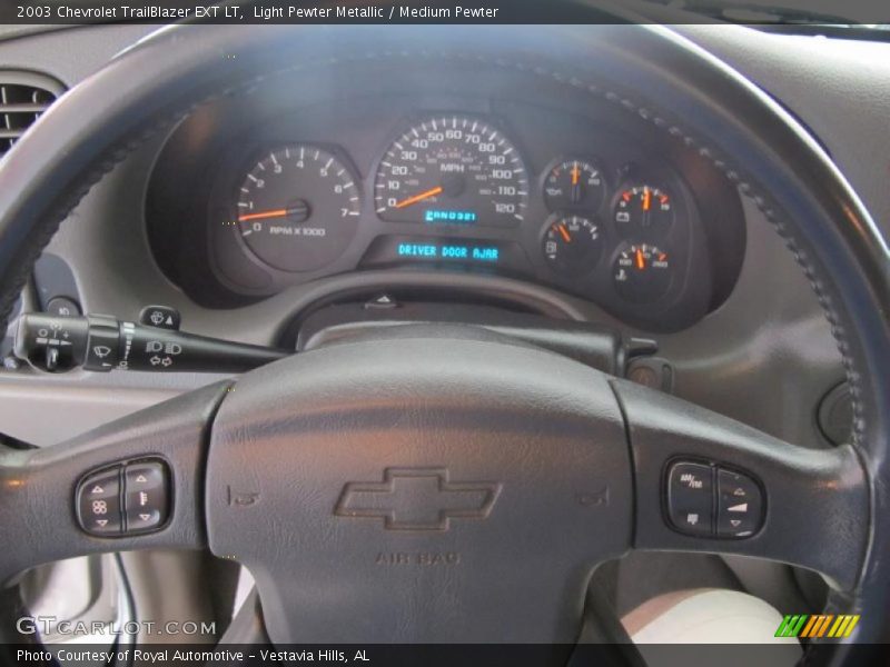 Light Pewter Metallic / Medium Pewter 2003 Chevrolet TrailBlazer EXT LT
