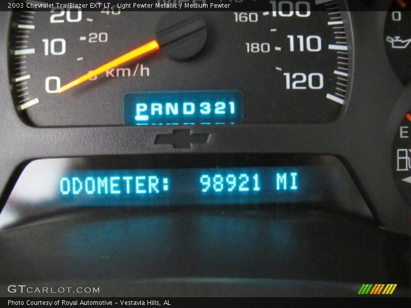 Light Pewter Metallic / Medium Pewter 2003 Chevrolet TrailBlazer EXT LT