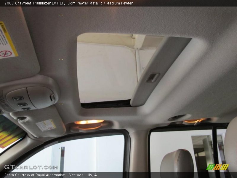 Light Pewter Metallic / Medium Pewter 2003 Chevrolet TrailBlazer EXT LT