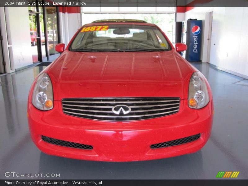 Laser Red / Willow 2004 Infiniti G 35 Coupe