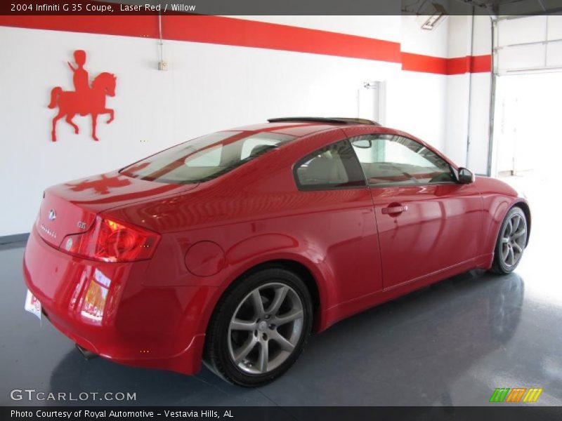 Laser Red / Willow 2004 Infiniti G 35 Coupe