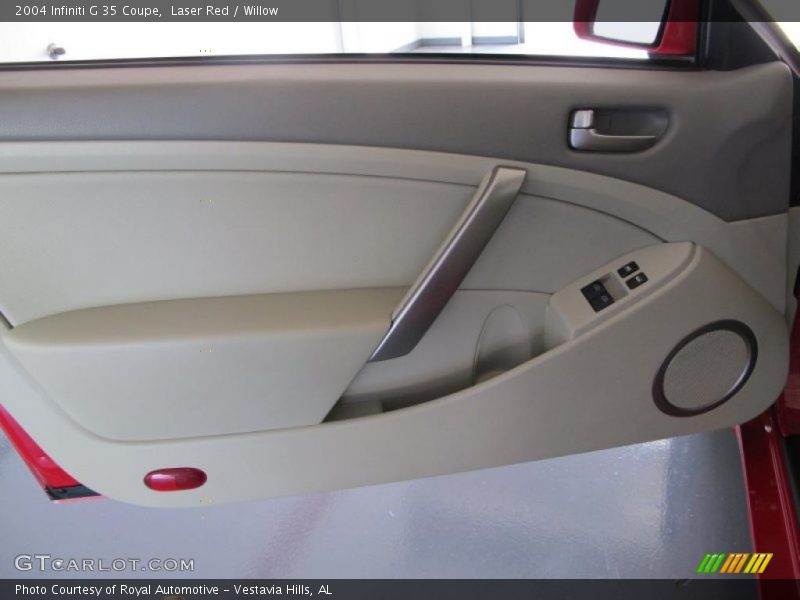 Laser Red / Willow 2004 Infiniti G 35 Coupe