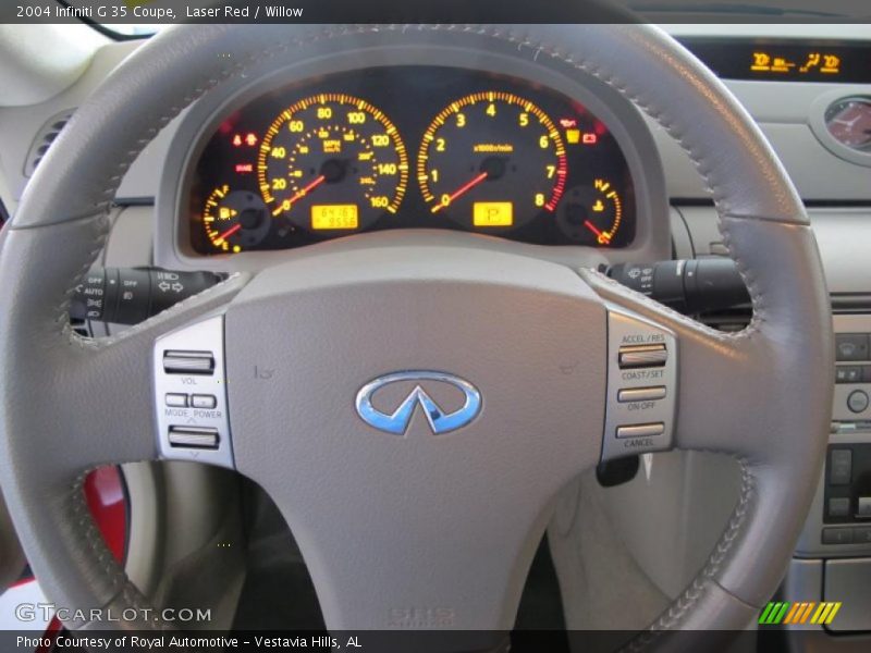 Laser Red / Willow 2004 Infiniti G 35 Coupe