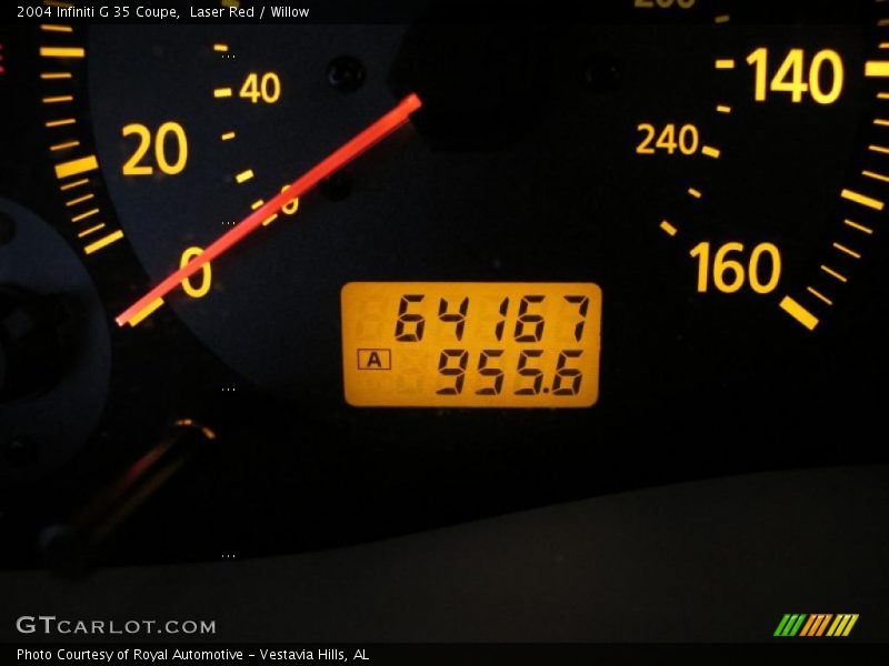 Laser Red / Willow 2004 Infiniti G 35 Coupe