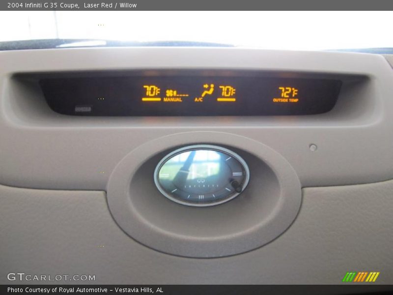 Laser Red / Willow 2004 Infiniti G 35 Coupe