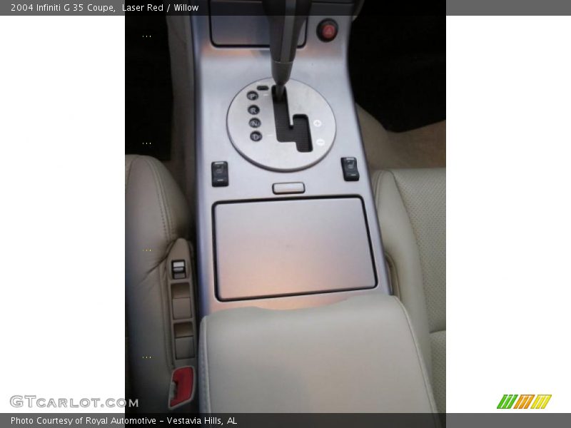 Laser Red / Willow 2004 Infiniti G 35 Coupe