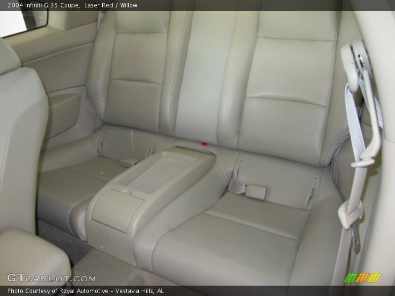 Laser Red / Willow 2004 Infiniti G 35 Coupe