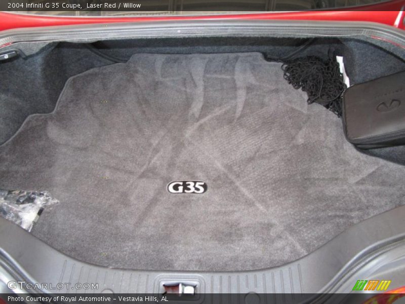 Laser Red / Willow 2004 Infiniti G 35 Coupe