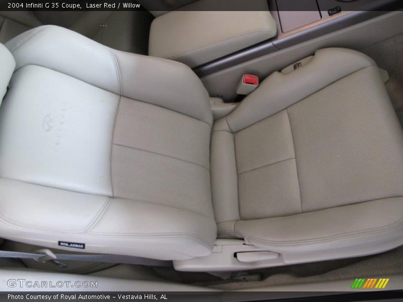Laser Red / Willow 2004 Infiniti G 35 Coupe