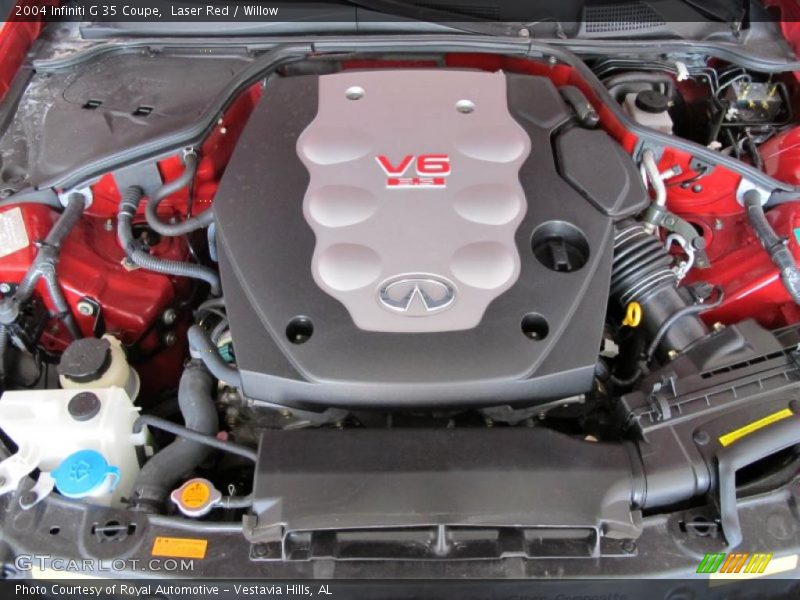 Laser Red / Willow 2004 Infiniti G 35 Coupe