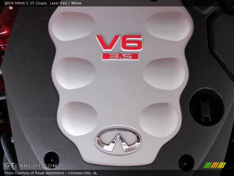 Laser Red / Willow 2004 Infiniti G 35 Coupe