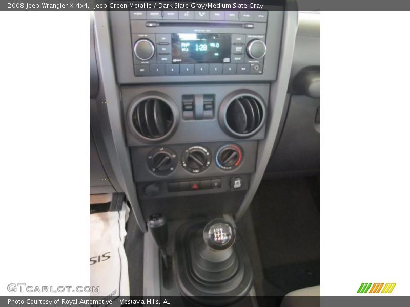 Jeep Green Metallic / Dark Slate Gray/Medium Slate Gray 2008 Jeep Wrangler X 4x4