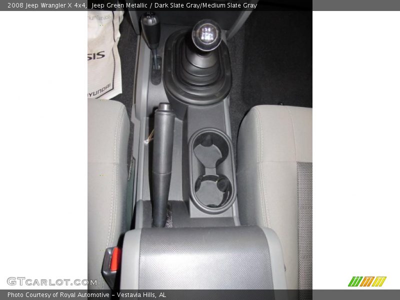 Jeep Green Metallic / Dark Slate Gray/Medium Slate Gray 2008 Jeep Wrangler X 4x4