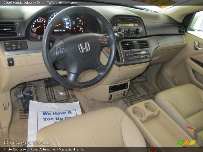 Taffeta White / Ivory 2006 Honda Odyssey EX-L