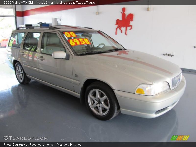 Mystic Silver Metallic / Light Taupe/Taupe 2000 Volvo V70 GLT
