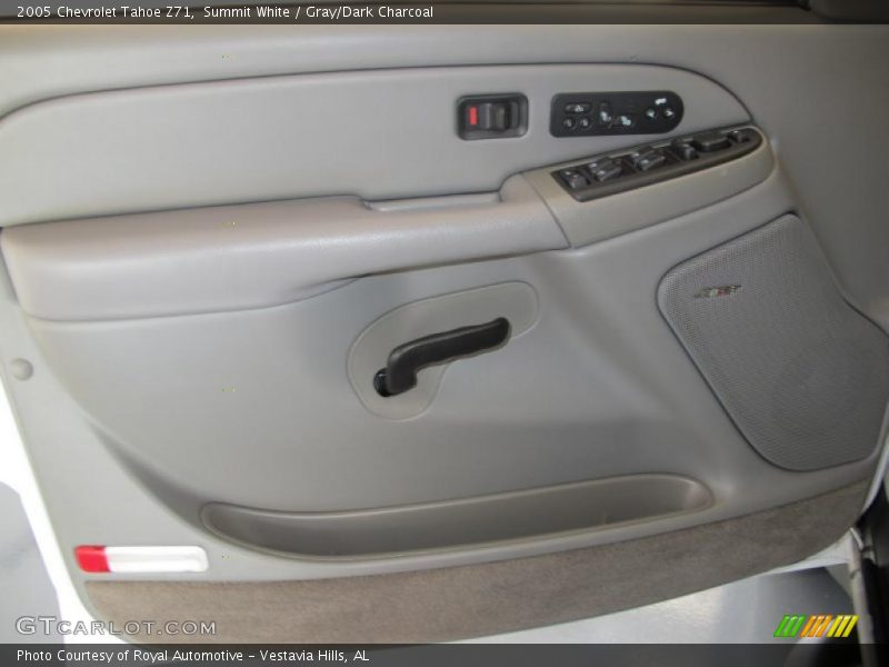 Summit White / Gray/Dark Charcoal 2005 Chevrolet Tahoe Z71