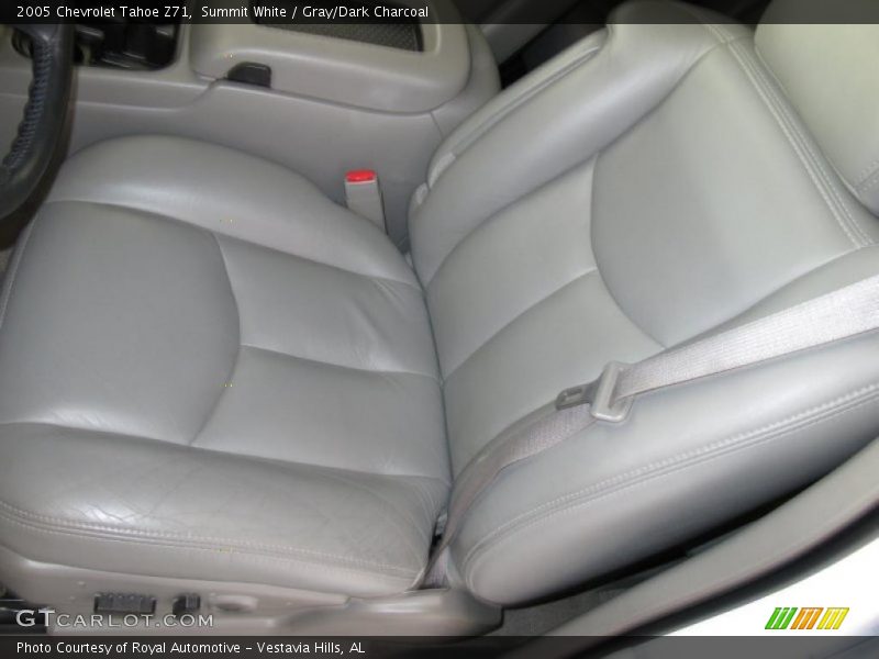 Summit White / Gray/Dark Charcoal 2005 Chevrolet Tahoe Z71