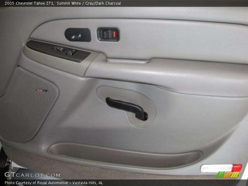 Summit White / Gray/Dark Charcoal 2005 Chevrolet Tahoe Z71