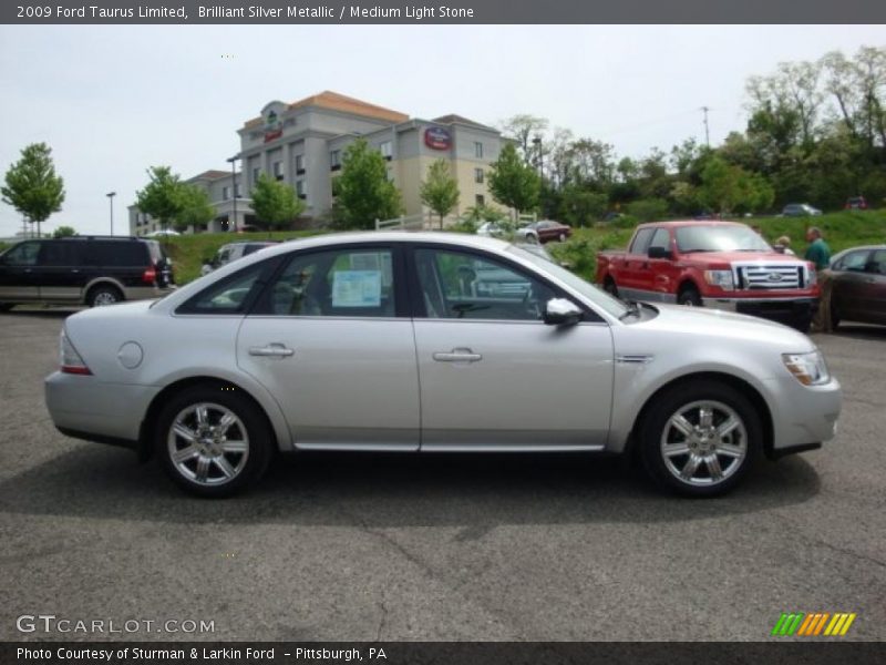 Brilliant Silver Metallic / Medium Light Stone 2009 Ford Taurus Limited