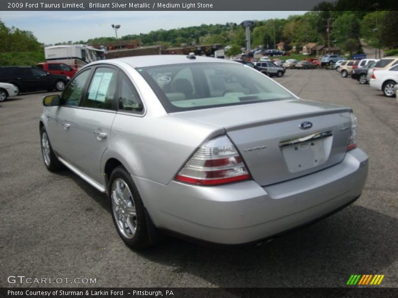 Brilliant Silver Metallic / Medium Light Stone 2009 Ford Taurus Limited