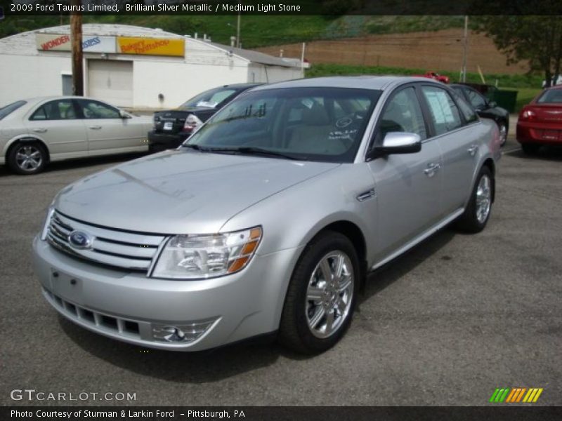 Brilliant Silver Metallic / Medium Light Stone 2009 Ford Taurus Limited