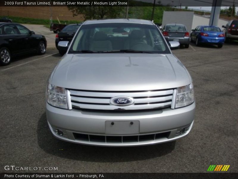 Brilliant Silver Metallic / Medium Light Stone 2009 Ford Taurus Limited