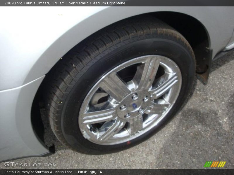 Brilliant Silver Metallic / Medium Light Stone 2009 Ford Taurus Limited