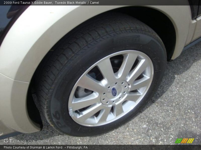 Tuxedo Black Metallic / Camel 2009 Ford Taurus X Eddie Bauer