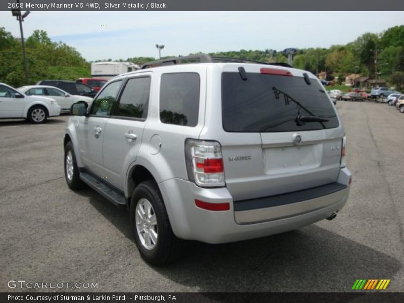 Silver Metallic / Black 2008 Mercury Mariner V6 4WD