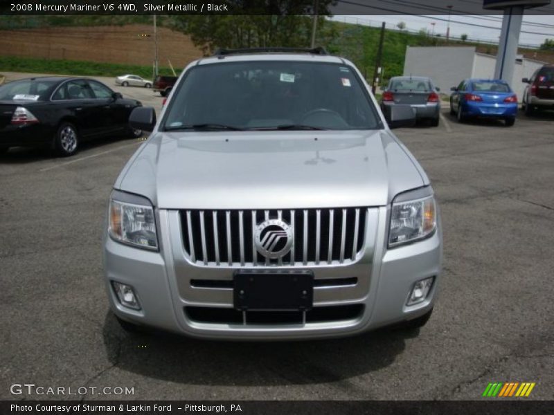 Silver Metallic / Black 2008 Mercury Mariner V6 4WD