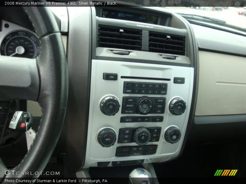 Silver Metallic / Black 2008 Mercury Mariner V6 Premier 4WD