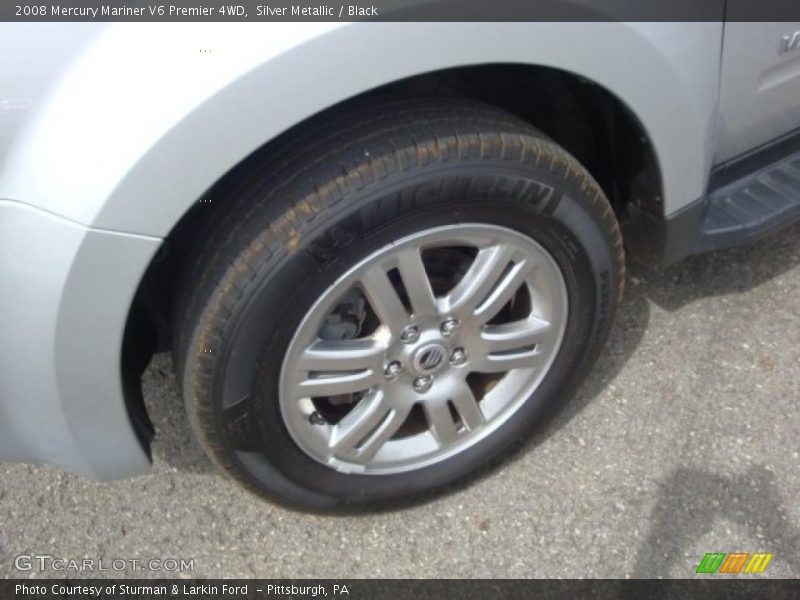 Silver Metallic / Black 2008 Mercury Mariner V6 Premier 4WD
