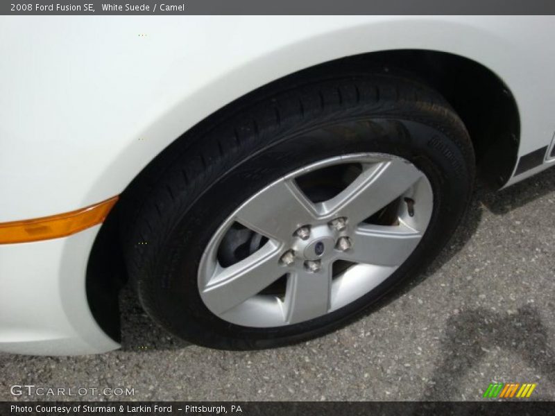 White Suede / Camel 2008 Ford Fusion SE