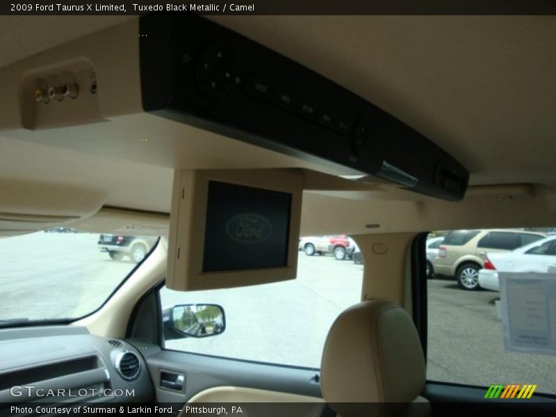 Tuxedo Black Metallic / Camel 2009 Ford Taurus X Limited
