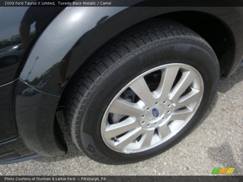 Tuxedo Black Metallic / Camel 2009 Ford Taurus X Limited